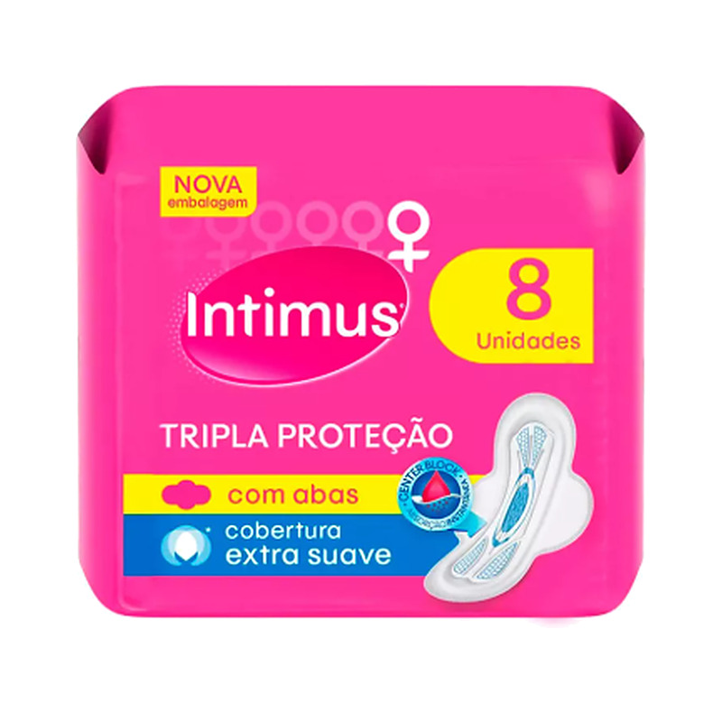 Absorvente Intimus Toda Protegida com Abas